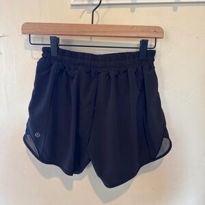 lululemon athletica Women's Athletic Black Shorts